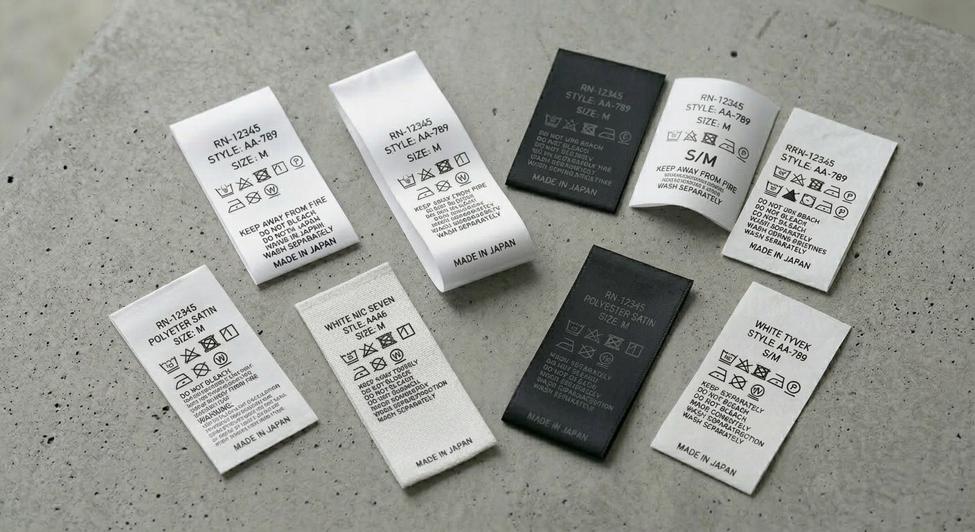 品質表示ラベル